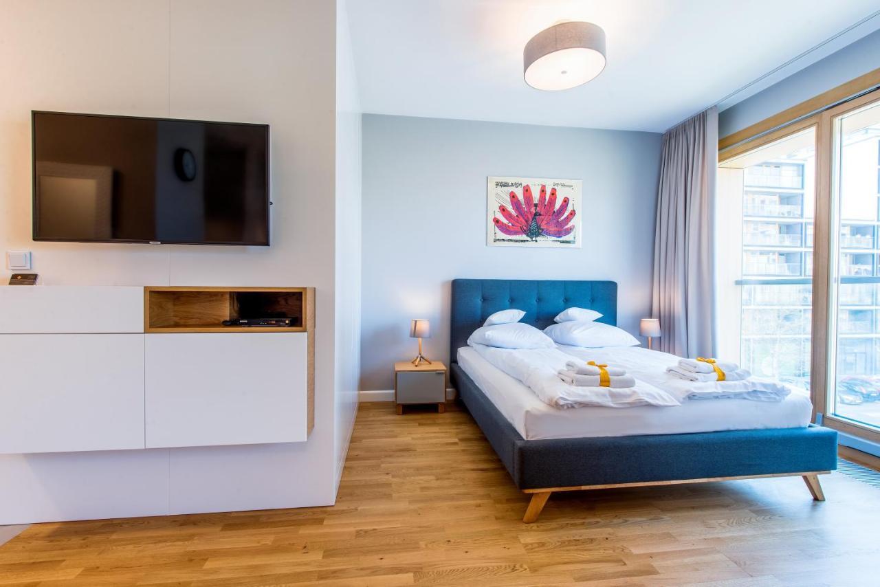 Aparthotel Kolejowa Apartamenty Warschau Exterior foto