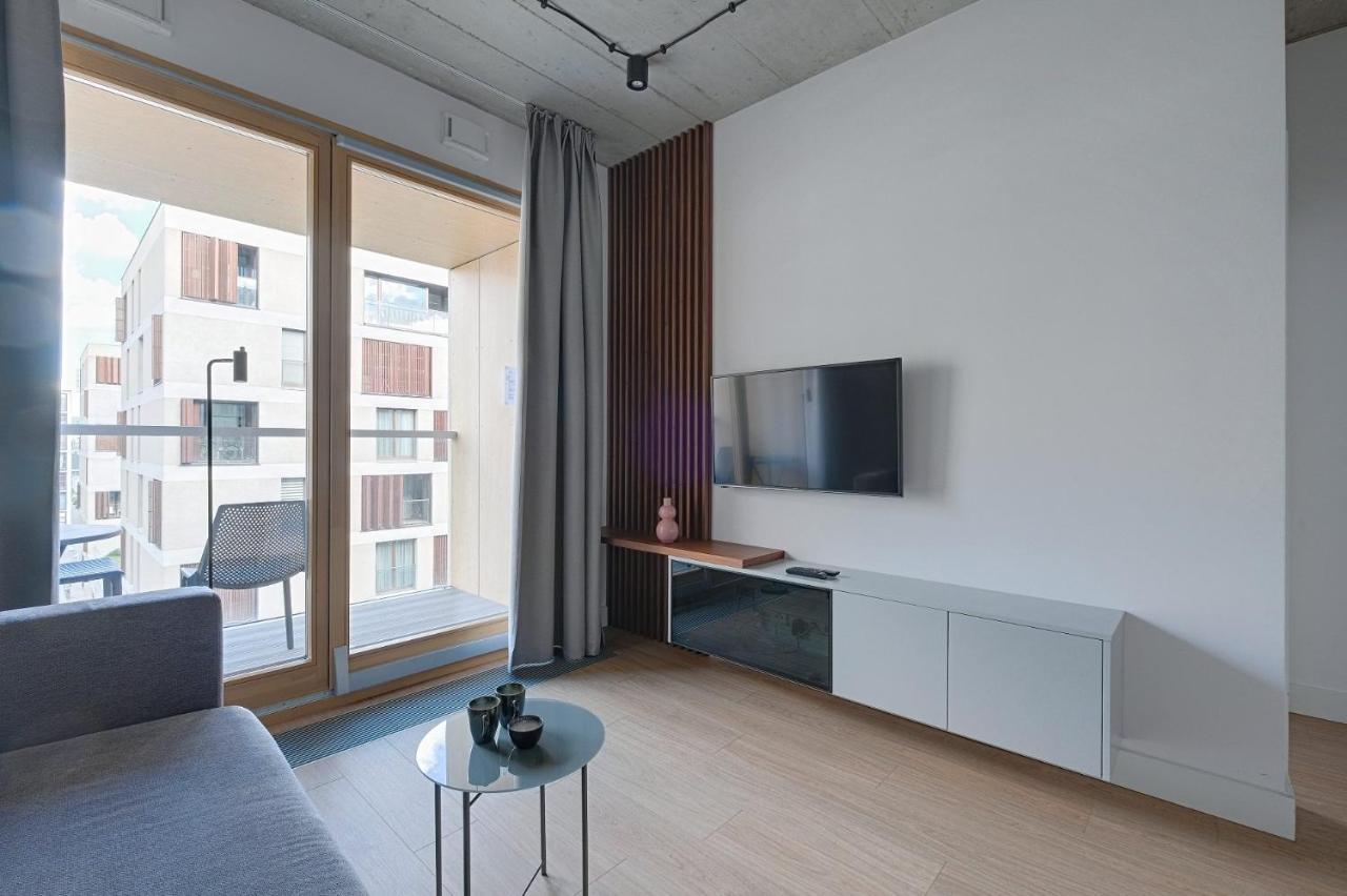 Aparthotel Kolejowa Apartamenty Warschau Exterior foto