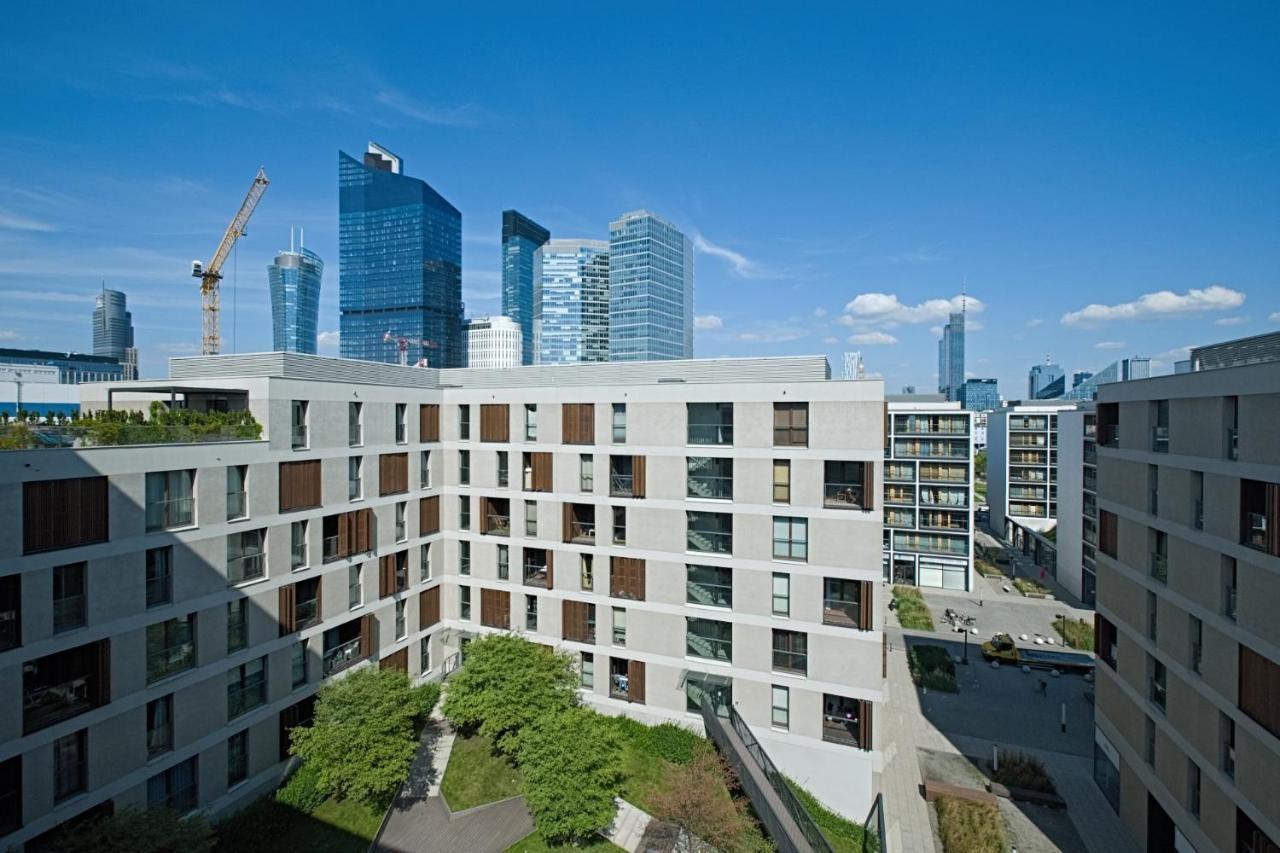 Aparthotel Kolejowa Apartamenty Warschau Exterior foto