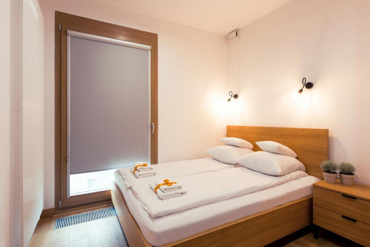 Aparthotel Kolejowa Apartamenty Warschau Exterior foto