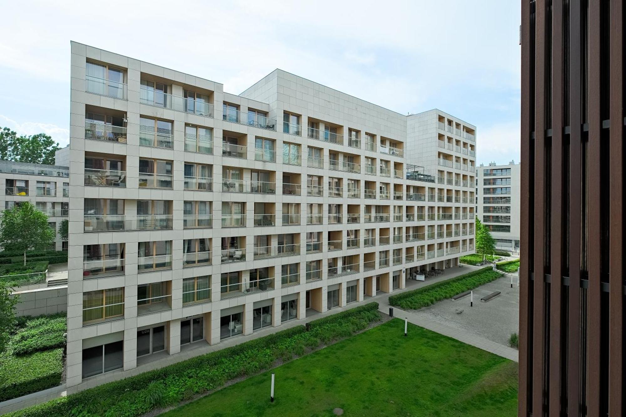 Aparthotel Kolejowa Apartamenty Warschau Exterior foto