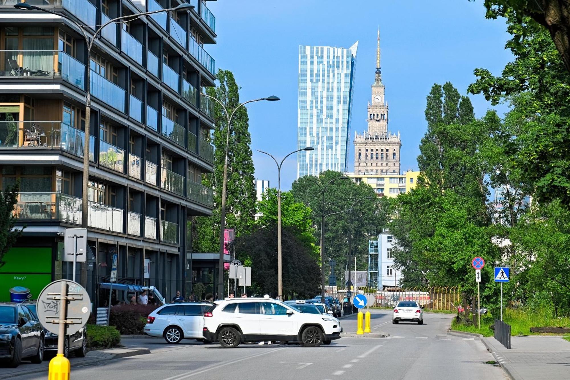 Aparthotel Kolejowa Apartamenty Warschau Exterior foto