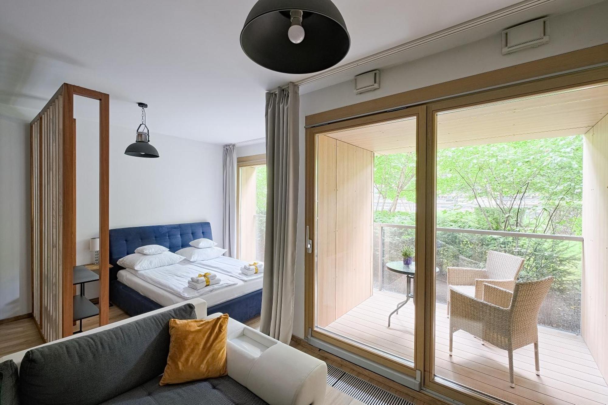 Aparthotel Kolejowa Apartamenty Warschau Exterior foto