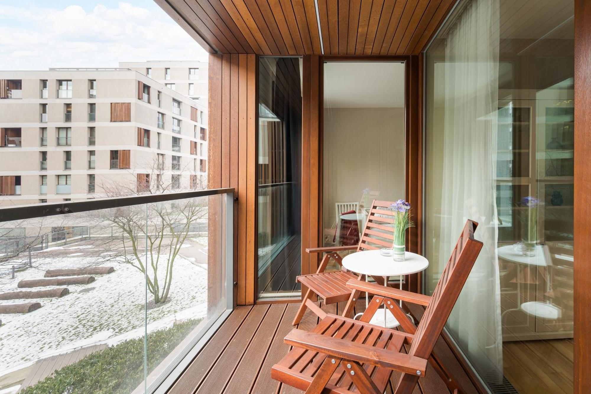 Aparthotel Kolejowa Apartamenty Warschau Exterior foto